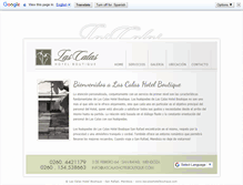 Tablet Screenshot of lascalashotelboutique.com